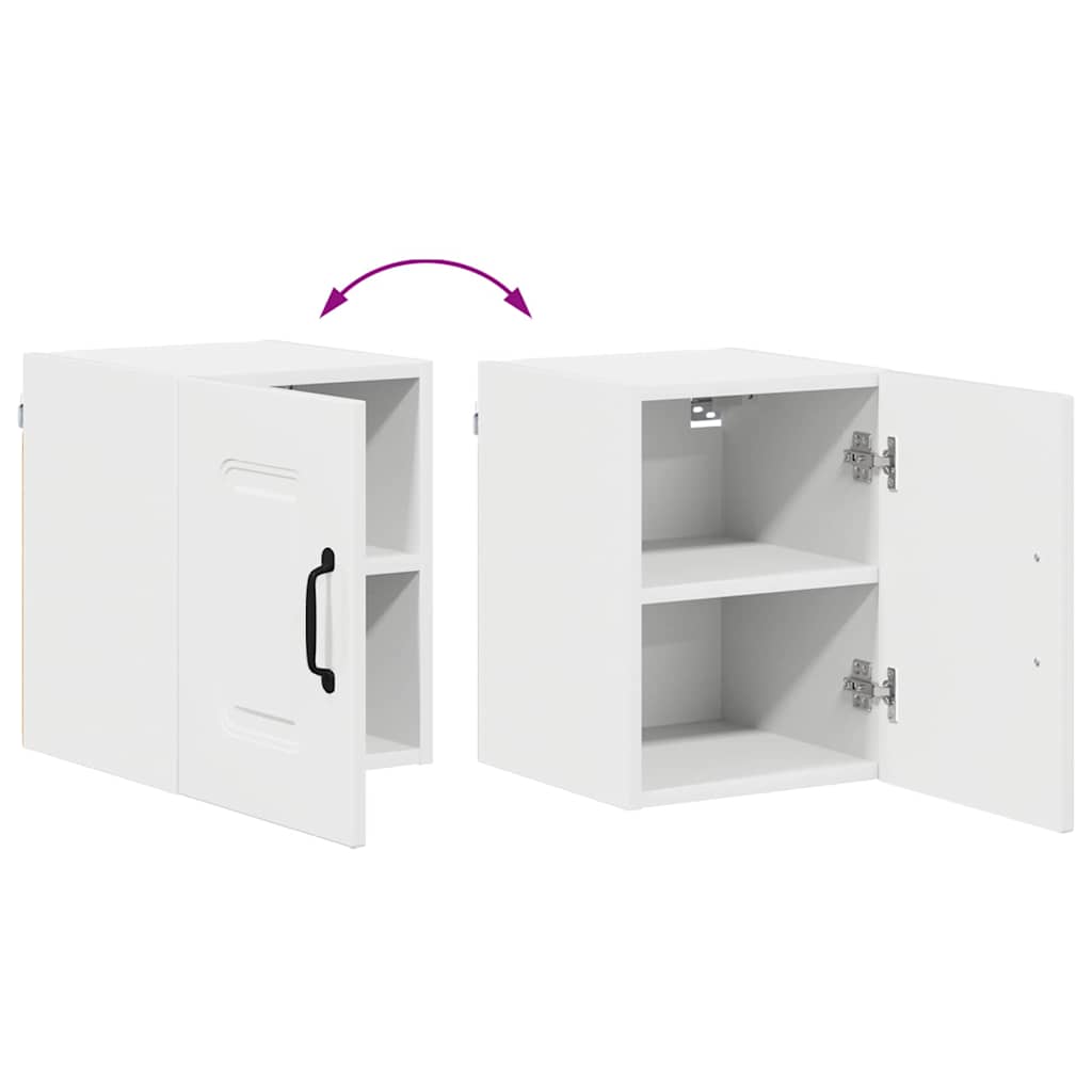 Küchenhängeschrank Hochglanz Weiß 30 x 31 x 40 cm Holzwerkstoff